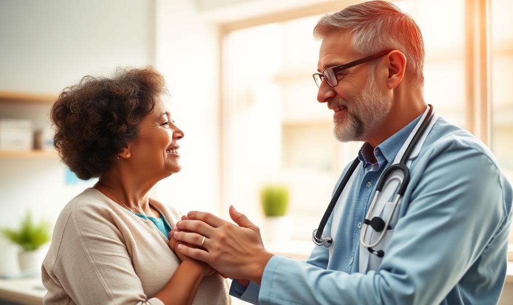 Medical team monitoring patient progress during detox